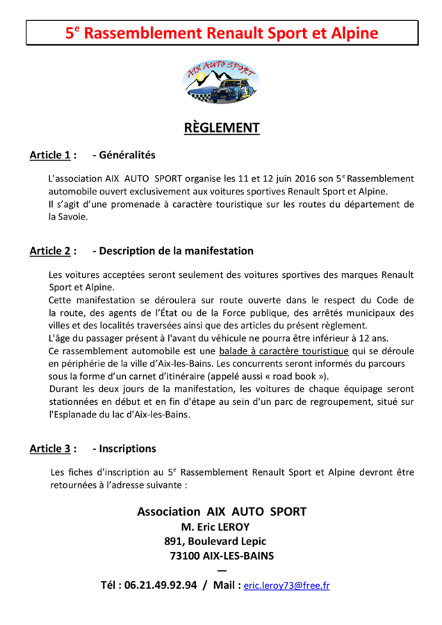 P1 - Règlement Rassemblement RS et Alpine 2016.png