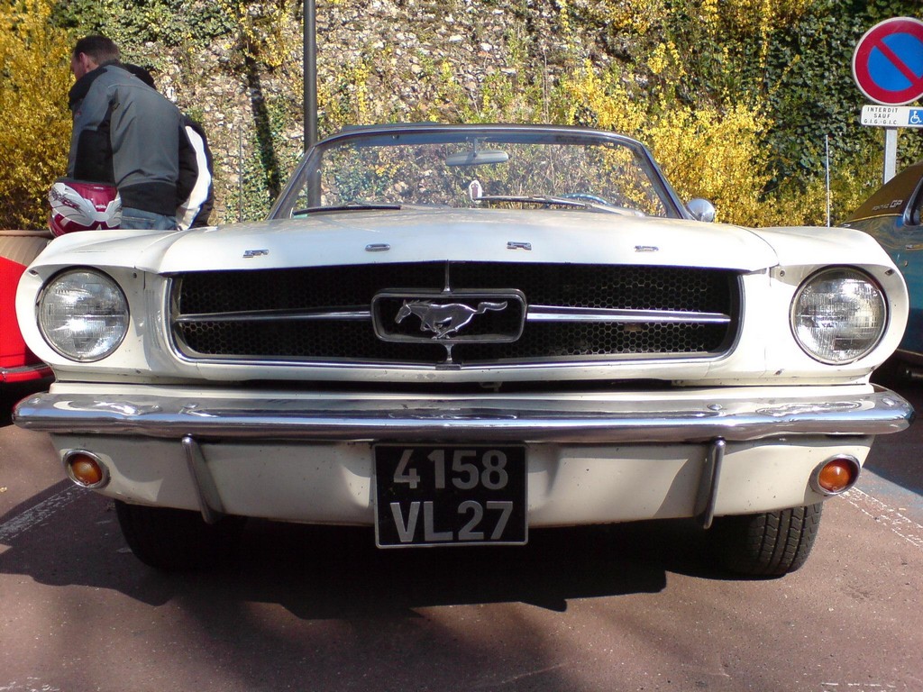 Pas mal de mustang étaient présentes, c'est vraiment dingue comme bagnolle...j'adore !