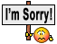 Panneau Sorry :sorry: