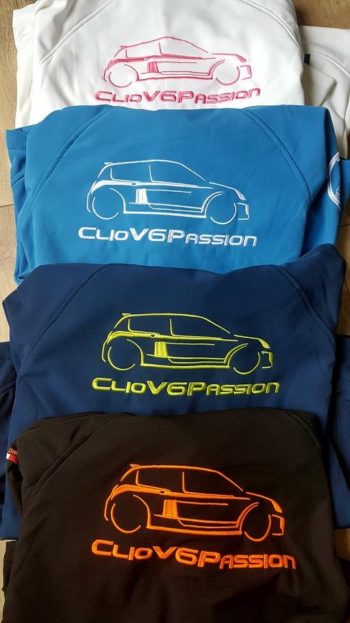 Veste SOFT SHELL Clio V6 Passion