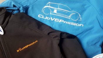 Veste SOFT SHELL Clio V6 Passion – Image 2
